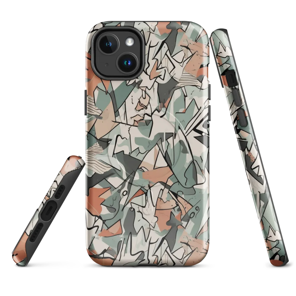 Sage Shatter on MagSafe Tough Case for iPhone® — Front