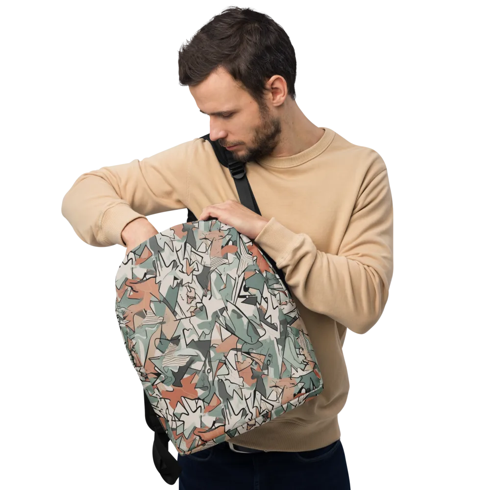Sage Shatter on Minimalist Backpack — Front