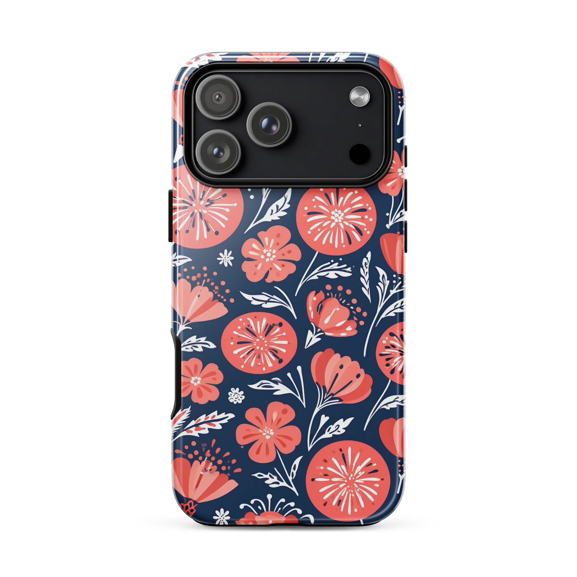Midnight Bloom on Tough Case for iPhone® — Front