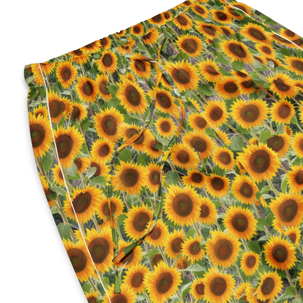 Golden Bloom on Women's Pajama Pants — Product details