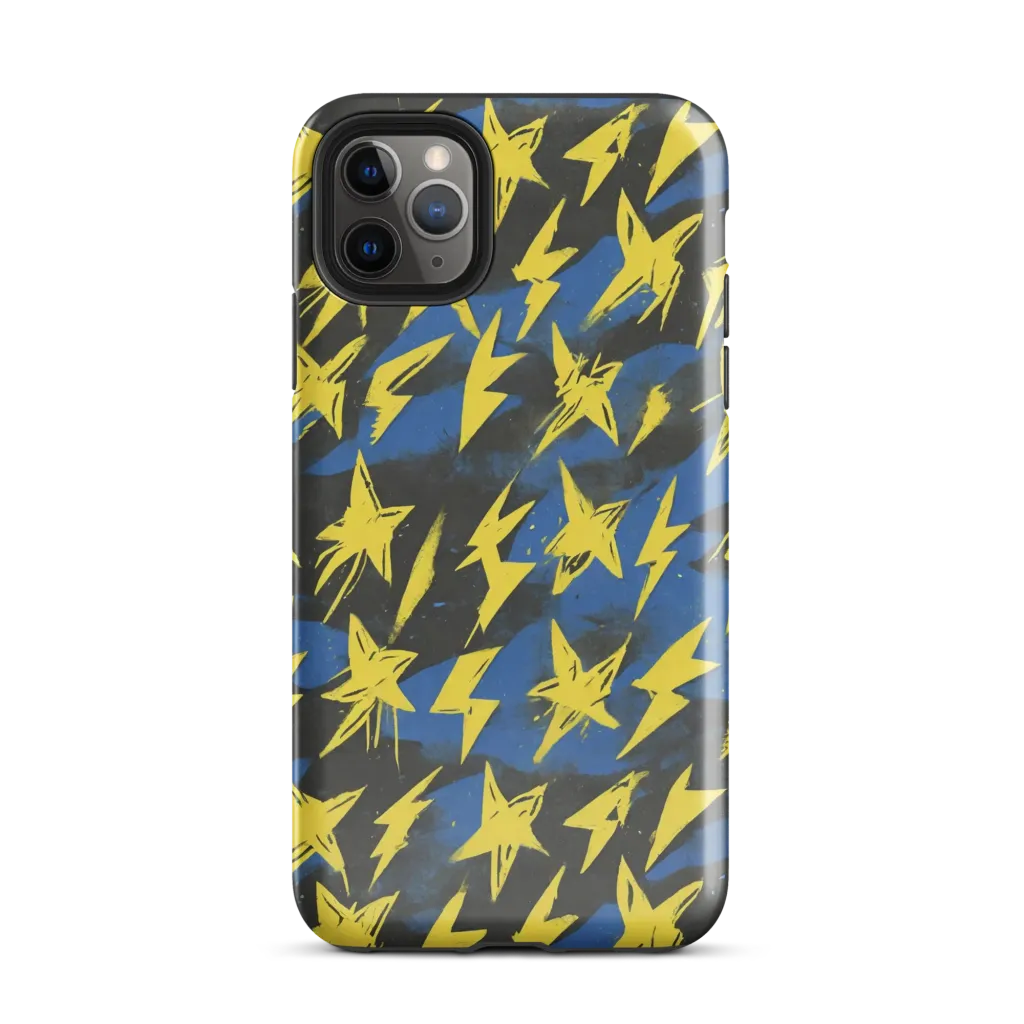 Electric Wildflower on Tough Case for iPhone® — Front