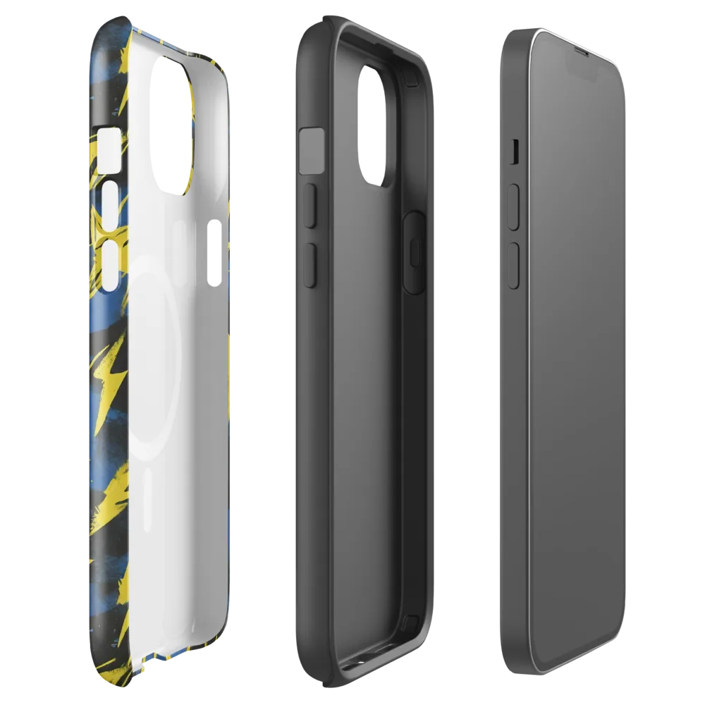 Electric Wildflower on MagSafe Tough Case for iPhone® — Front
