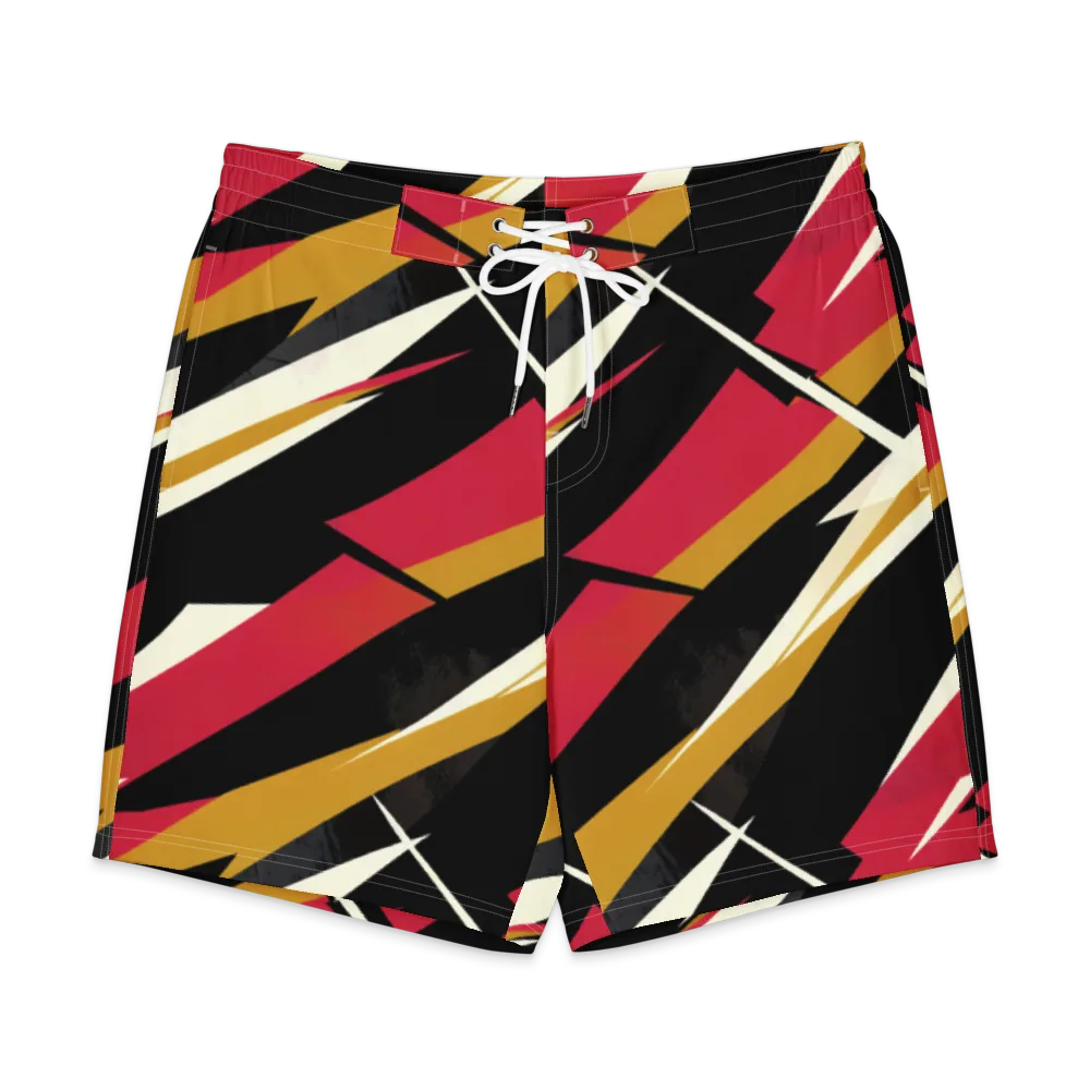 Voltage Velvet on Men's Board Shorts — Front