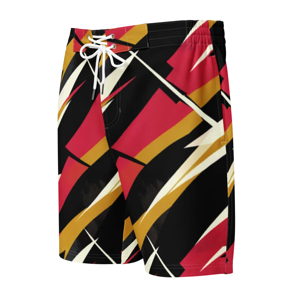 Voltage Velvet on Men's Board Shorts — Front