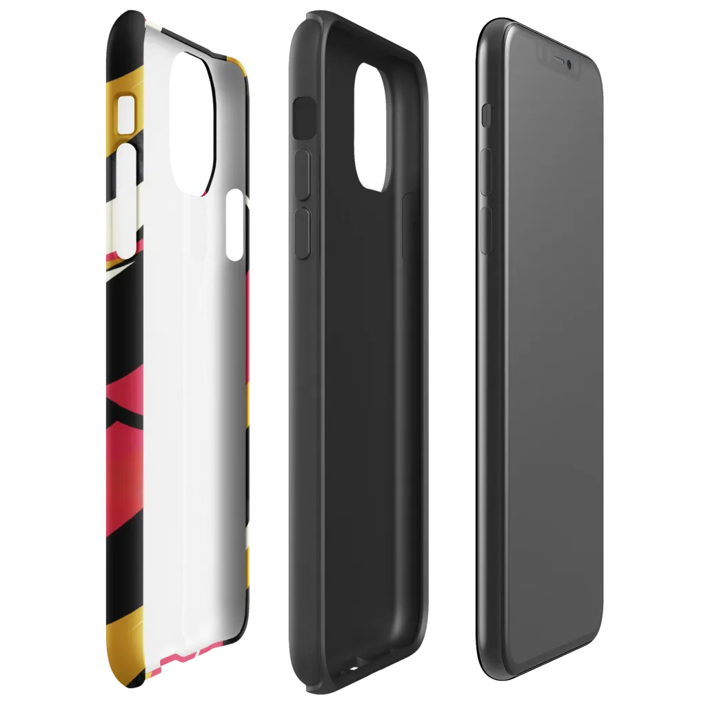 Voltage Velvet on Tough Case for iPhone® — Right