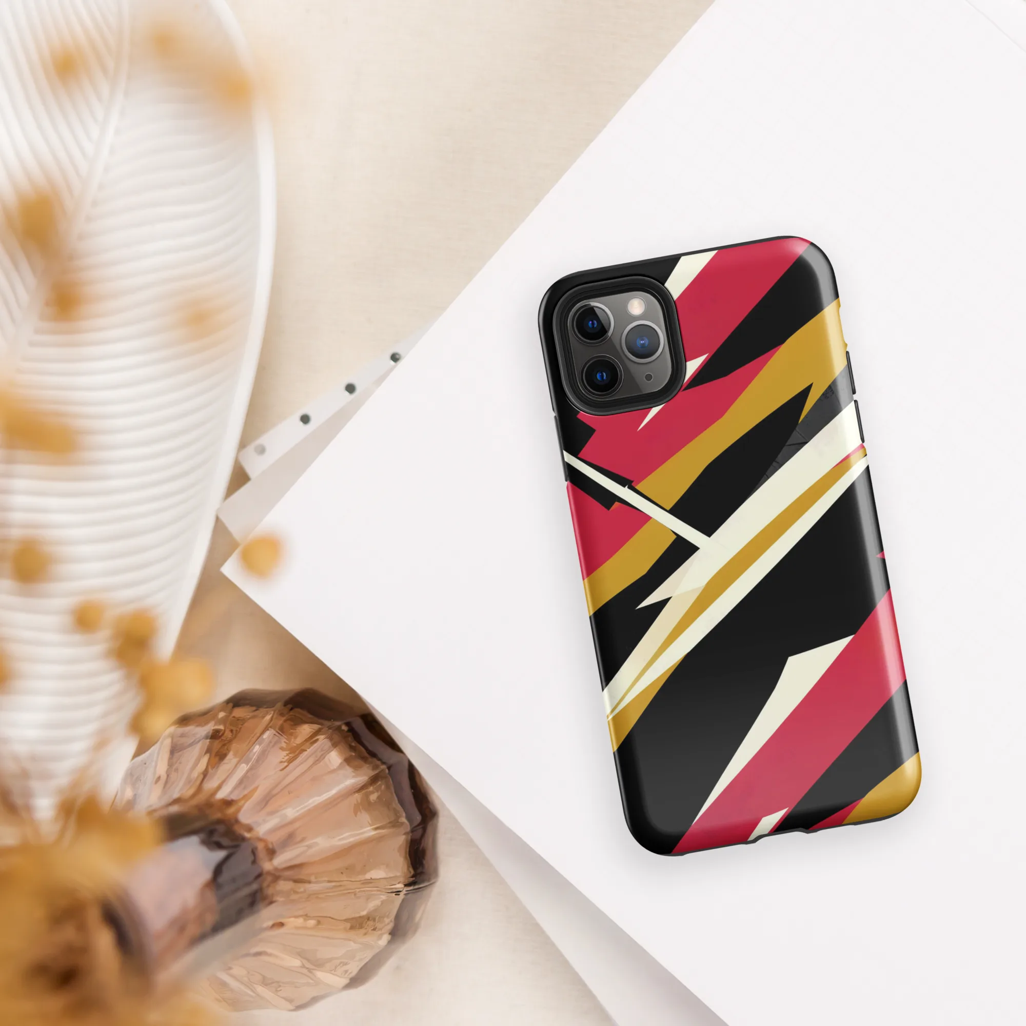 Voltage Velvet on Tough Case for iPhone® — Front