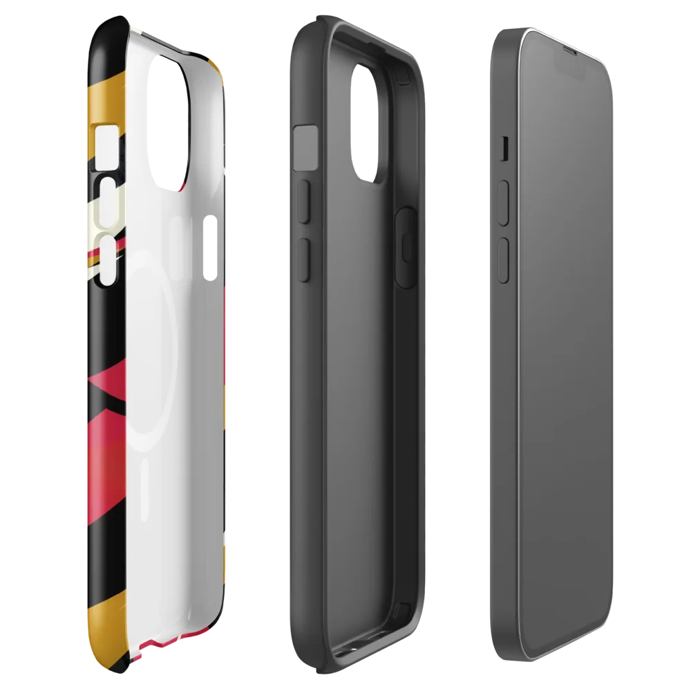 Voltage Velvet on MagSafe Tough Case for iPhone® — Front