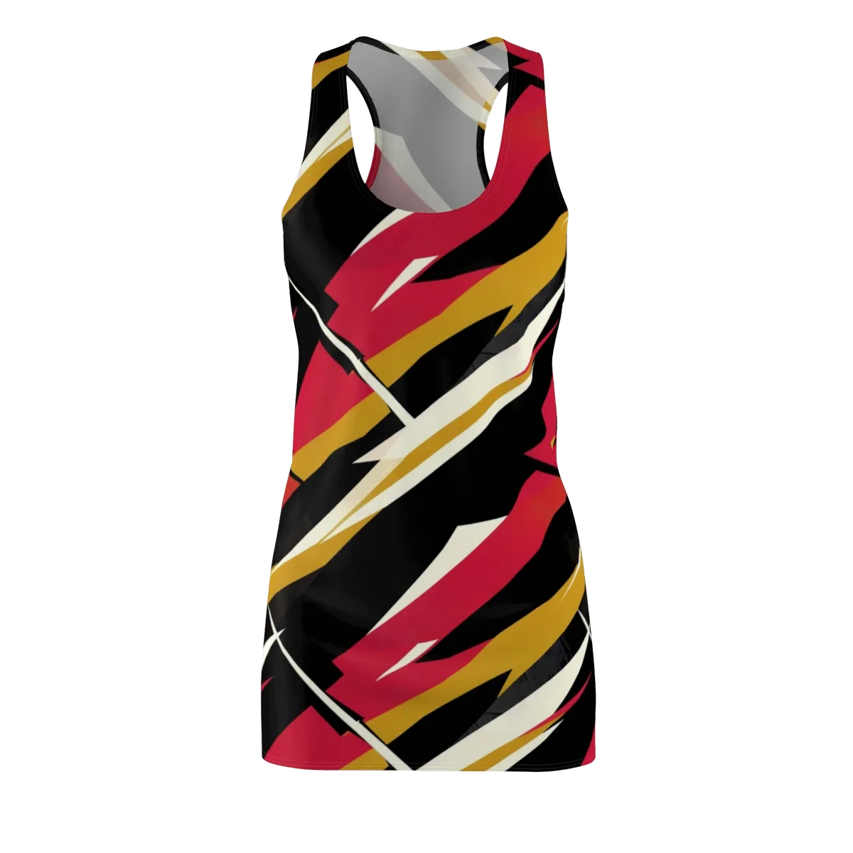 Voltage Velvet on Racerback Dress — Front