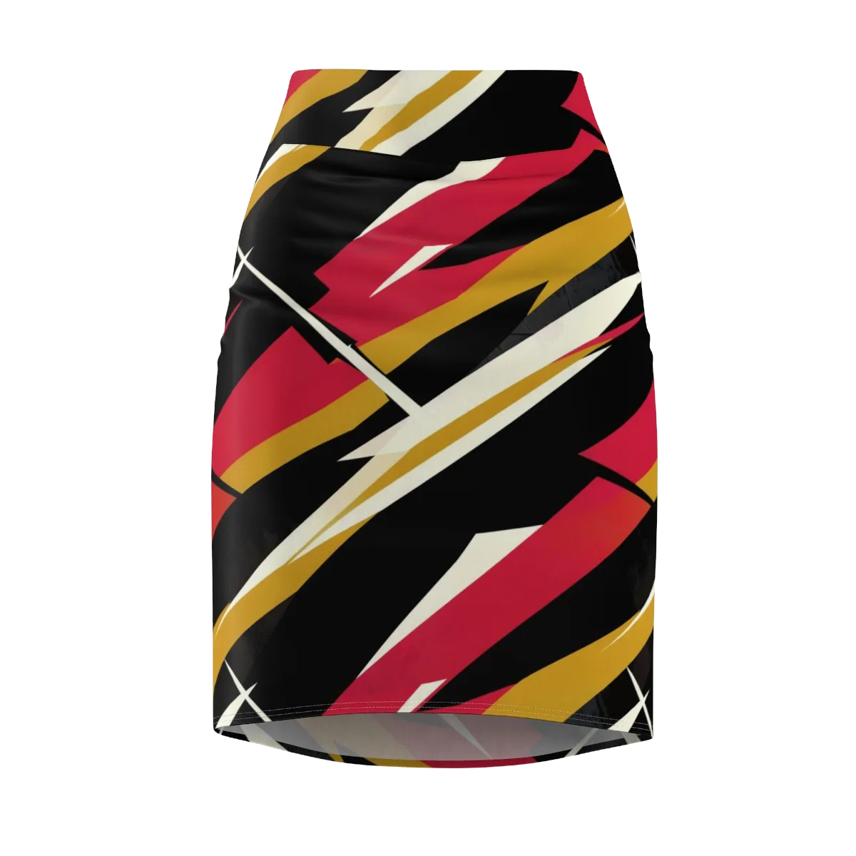 Voltage Velvet on Pencil Skirt — Front