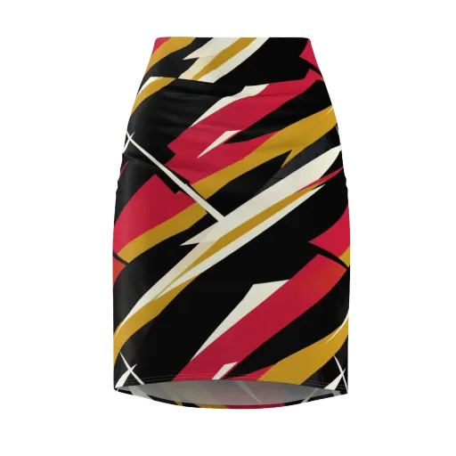 Voltage Velvet on a Pencil Skirt