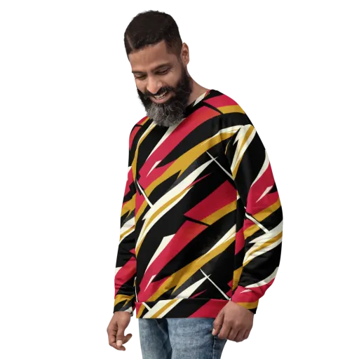 Voltage Velvet on a Sweatshirt