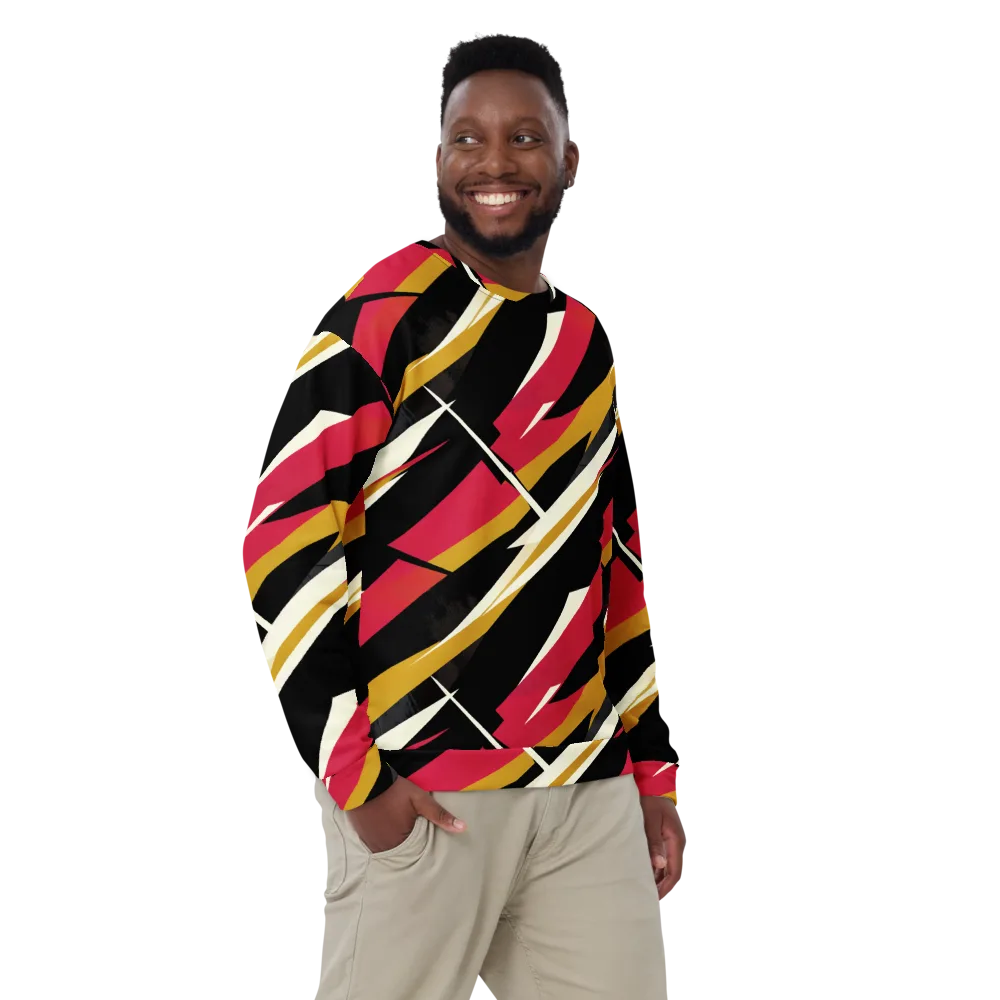 Voltage Velvet on Sweatshirt — Front