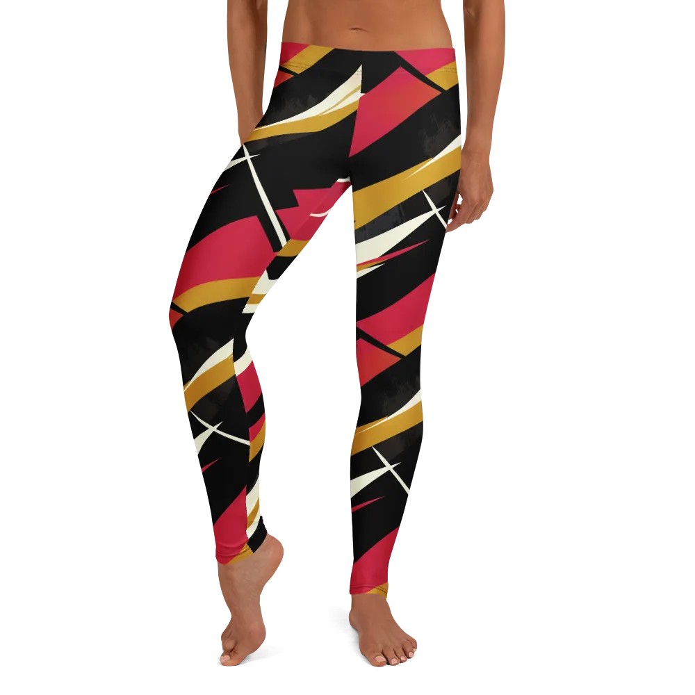 Voltage Velvet on Leggings — Front
