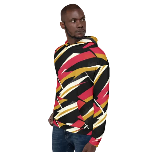 Voltage Velvet on a Hoodie