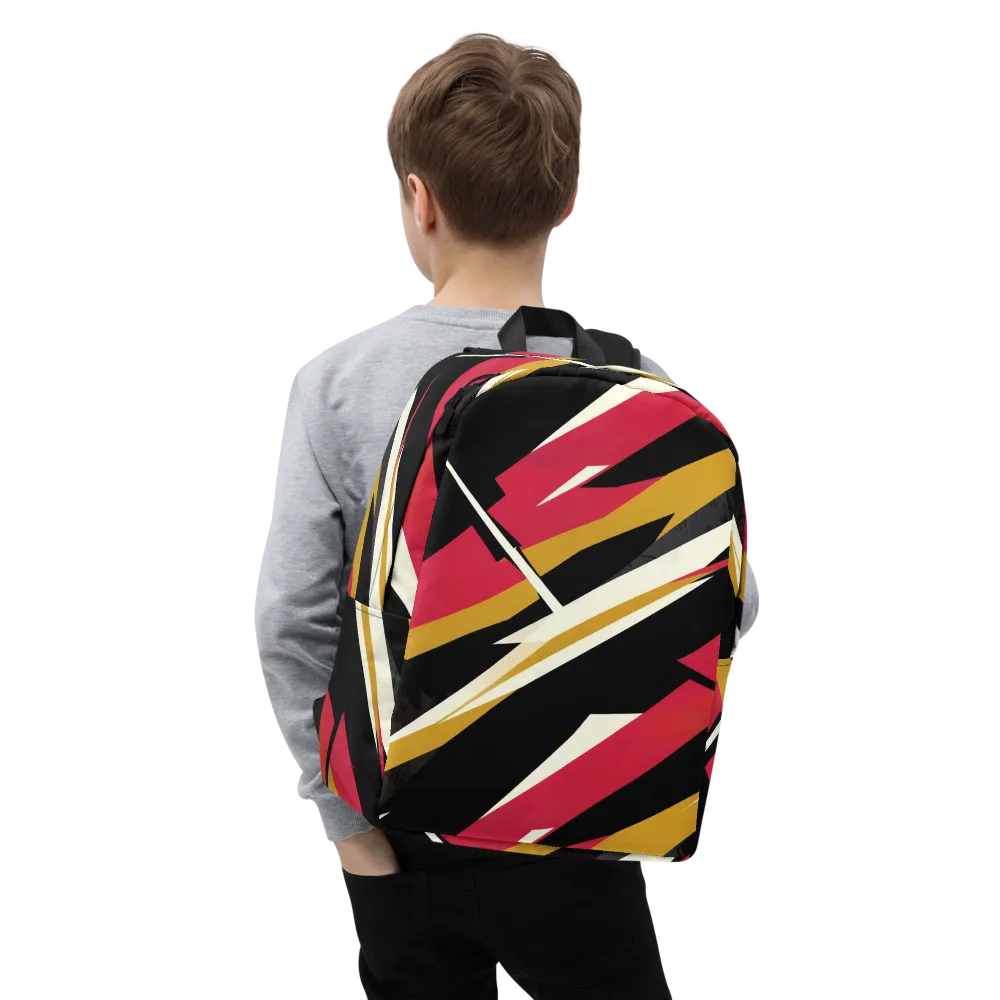 Voltage Velvet on Minimalist Backpack — Zoomed-in