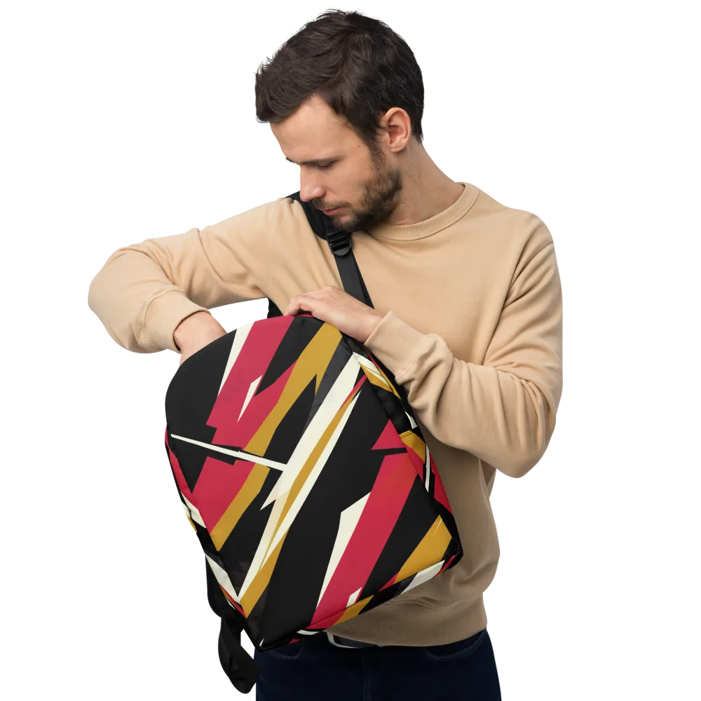 Voltage Velvet on Minimalist Backpack — Front