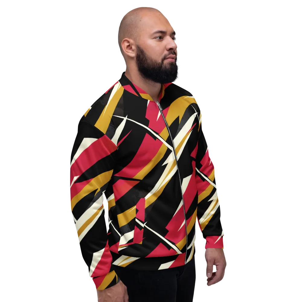 Voltage Velvet on Bomber Jacket — Right