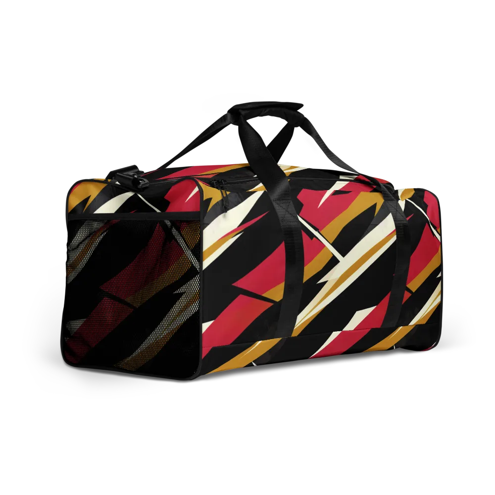Voltage Velvet on Duffle Bag — Right Front