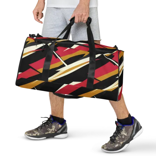 Voltage Velvet on a Duffle Bag
