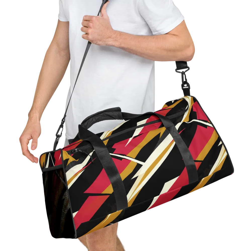 Voltage Velvet on Duffle Bag — Right Front