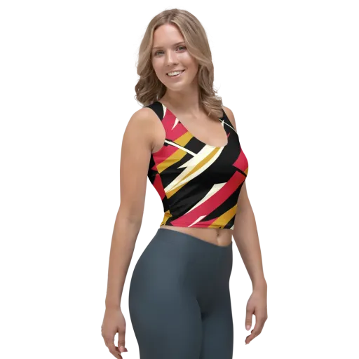 Voltage Velvet on a Crop Top