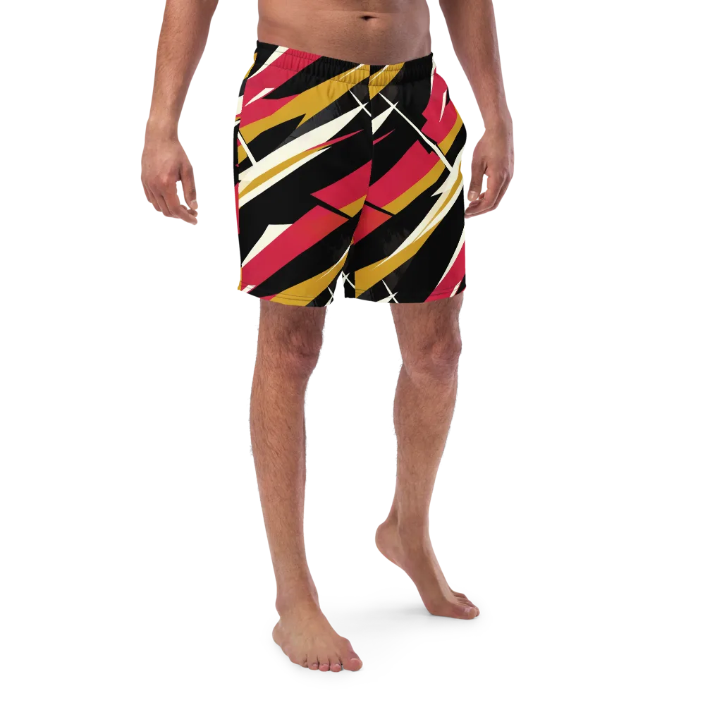 Voltage Velvet on Swim Trunks — Front