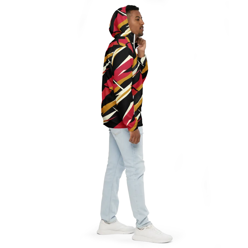 Voltage Velvet on Men's Windbreaker — Right
