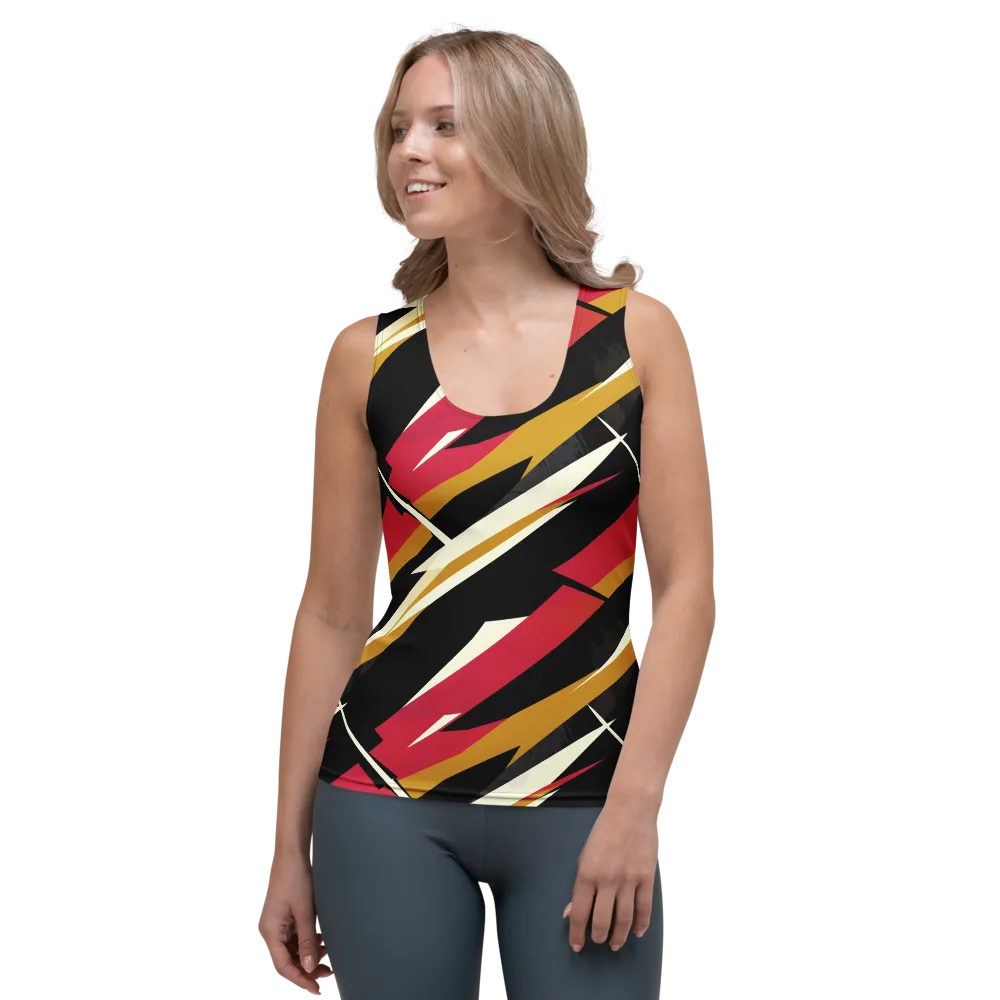 Voltage Velvet on Women's Tank Top — Front