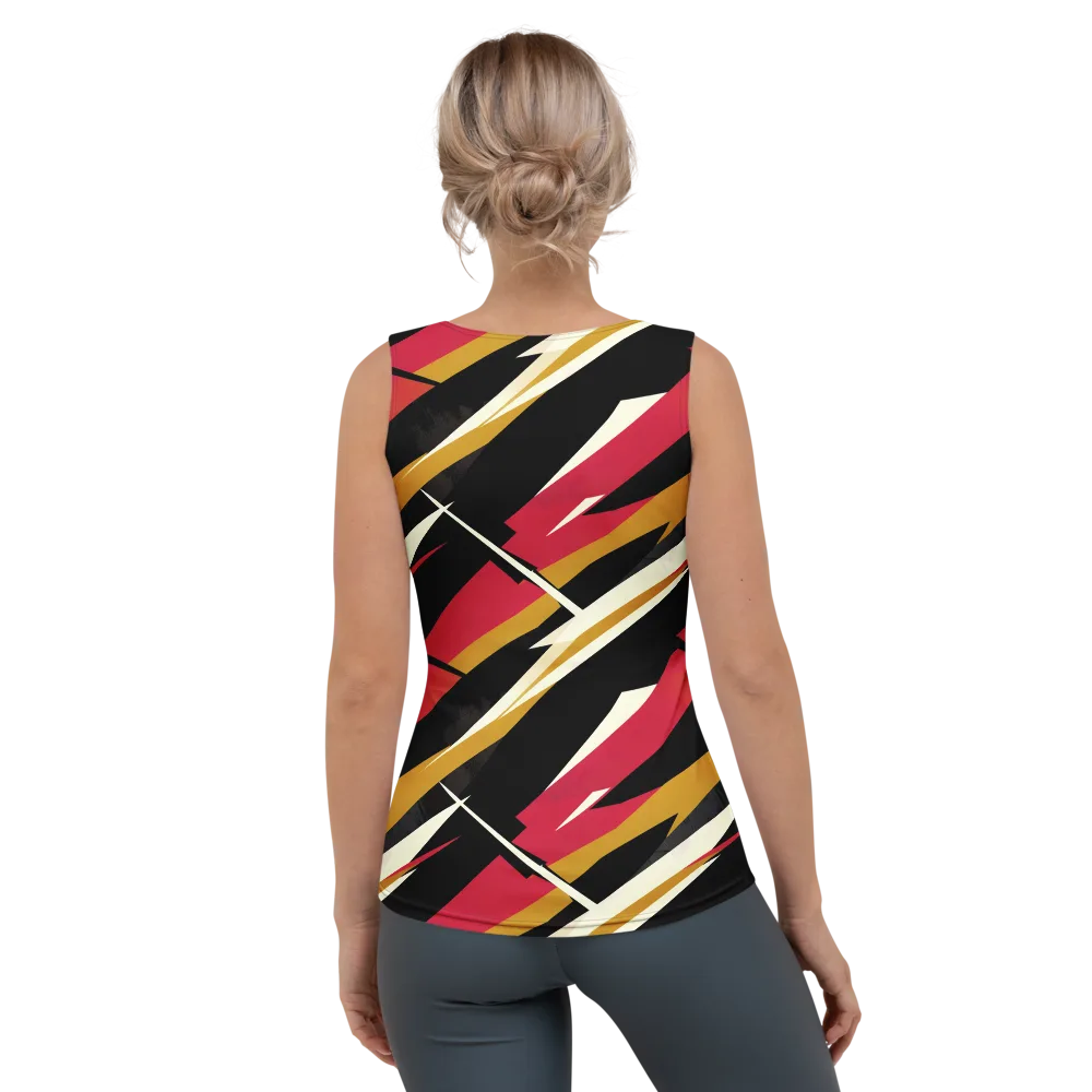 Voltage Velvet on Women's Tank Top — Back