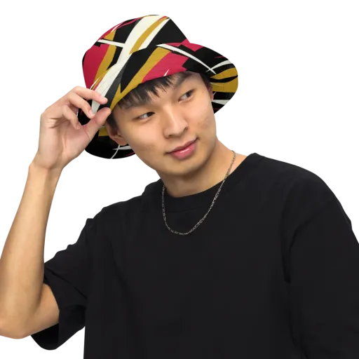 Voltage Velvet on a Reversible Bucket Hat
