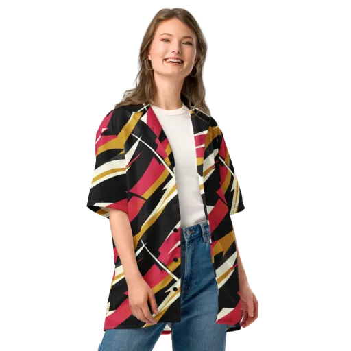 Voltage Velvet on a Button Shirt