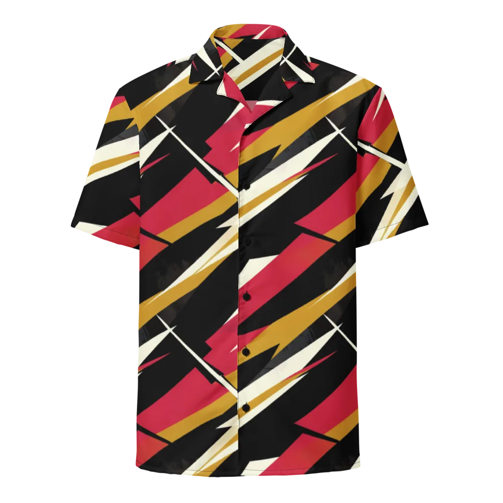 Voltage Velvet on Button Shirt — Front