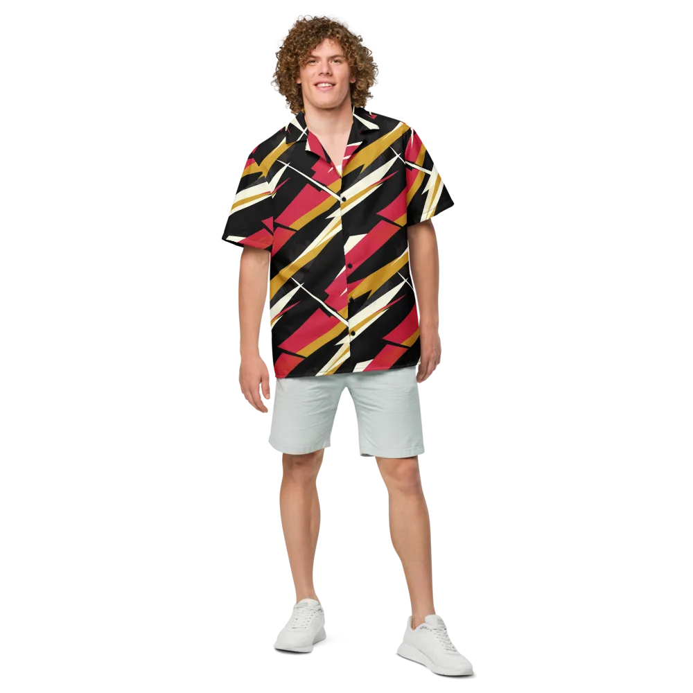 Voltage Velvet on Button Shirt — Front