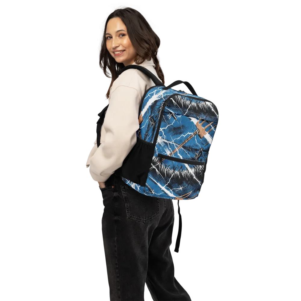 Neptune’s Static on Utility Backpack — Back