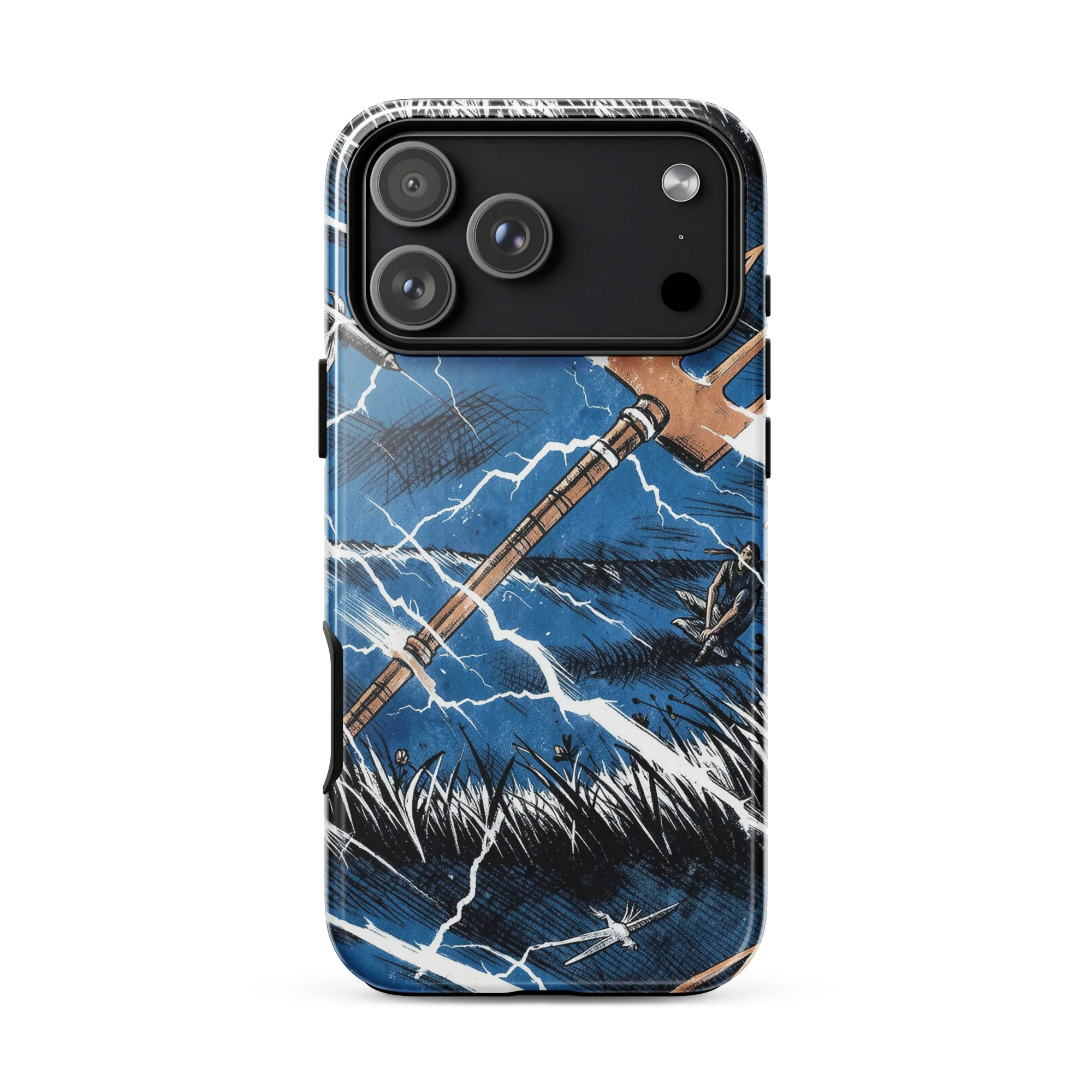 Neptune’s Static on Tough Case for iPhone® — Front