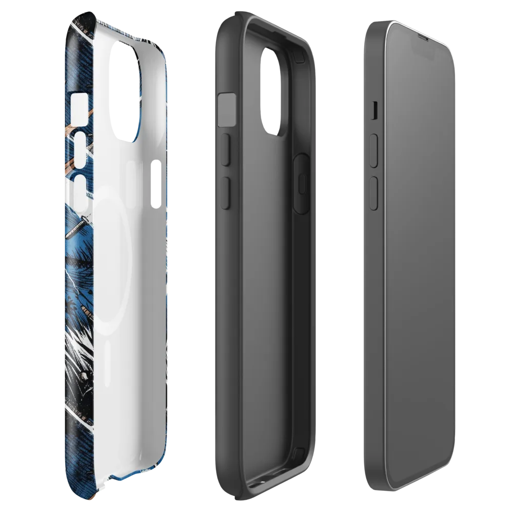 Neptune’s Static on MagSafe Tough Case for iPhone® — Front