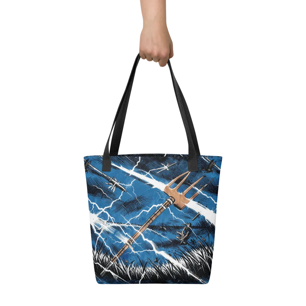 Neptune’s Static on Tote Bag — Front