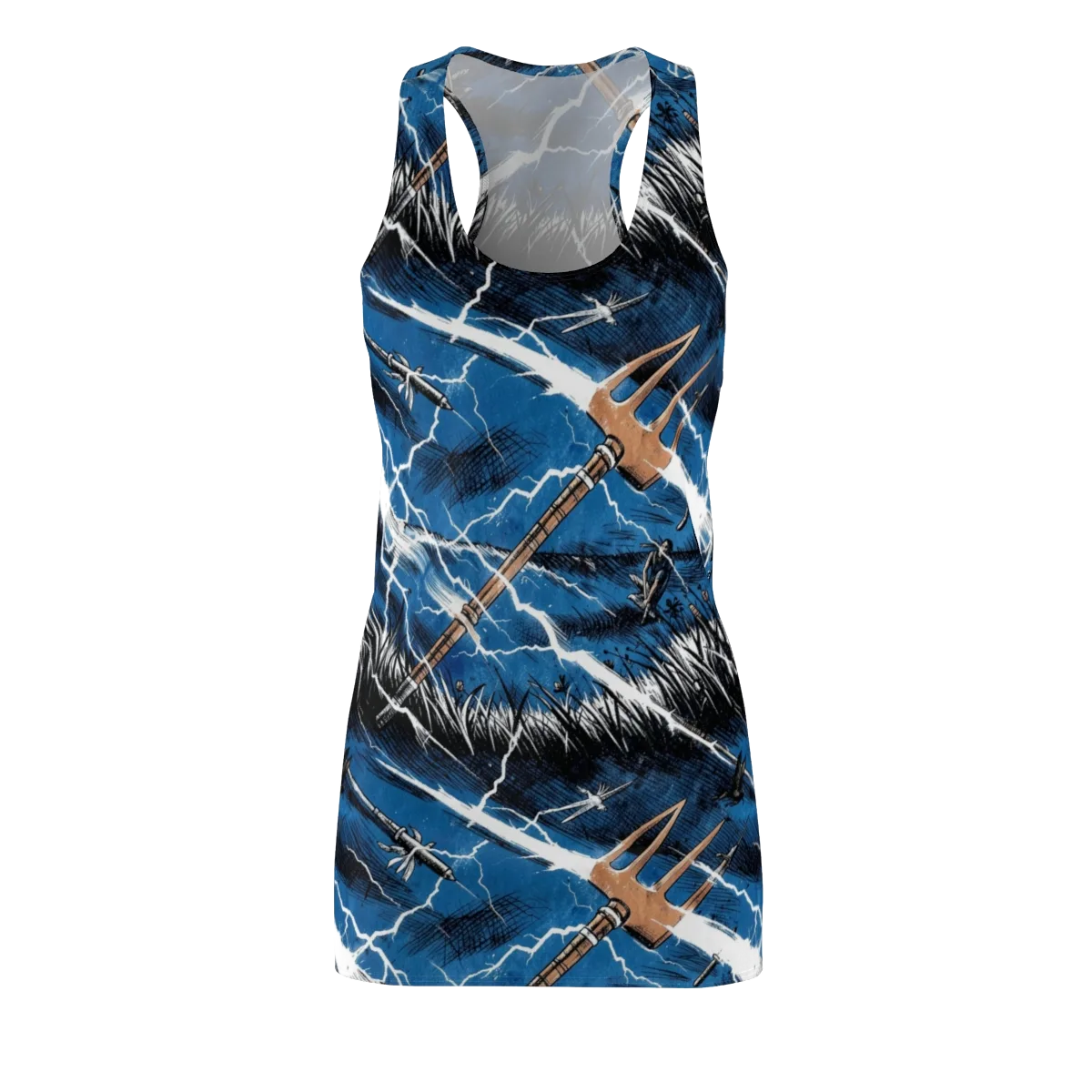 Neptune’s Static on Racerback Dress — Front
