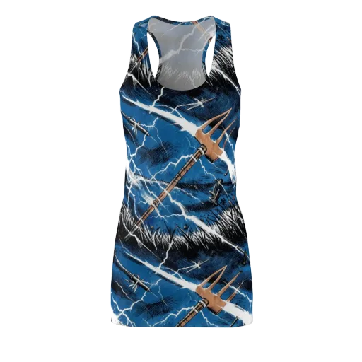 Neptune’s Static on a Racerback Dress