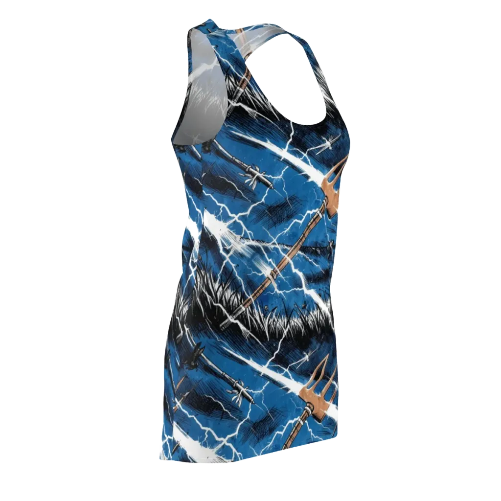 Neptune’s Static on Racerback Dress — Front Side