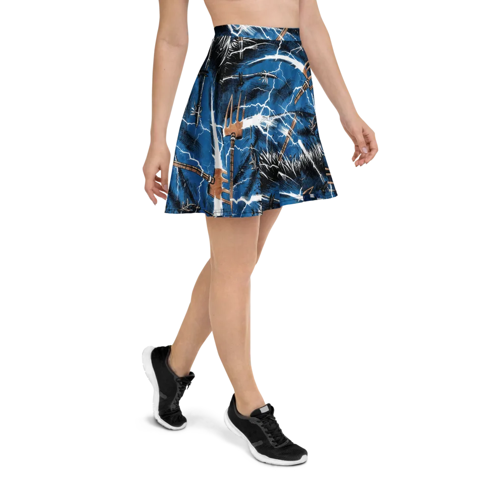 Neptune’s Static on Skater Skirt — Right