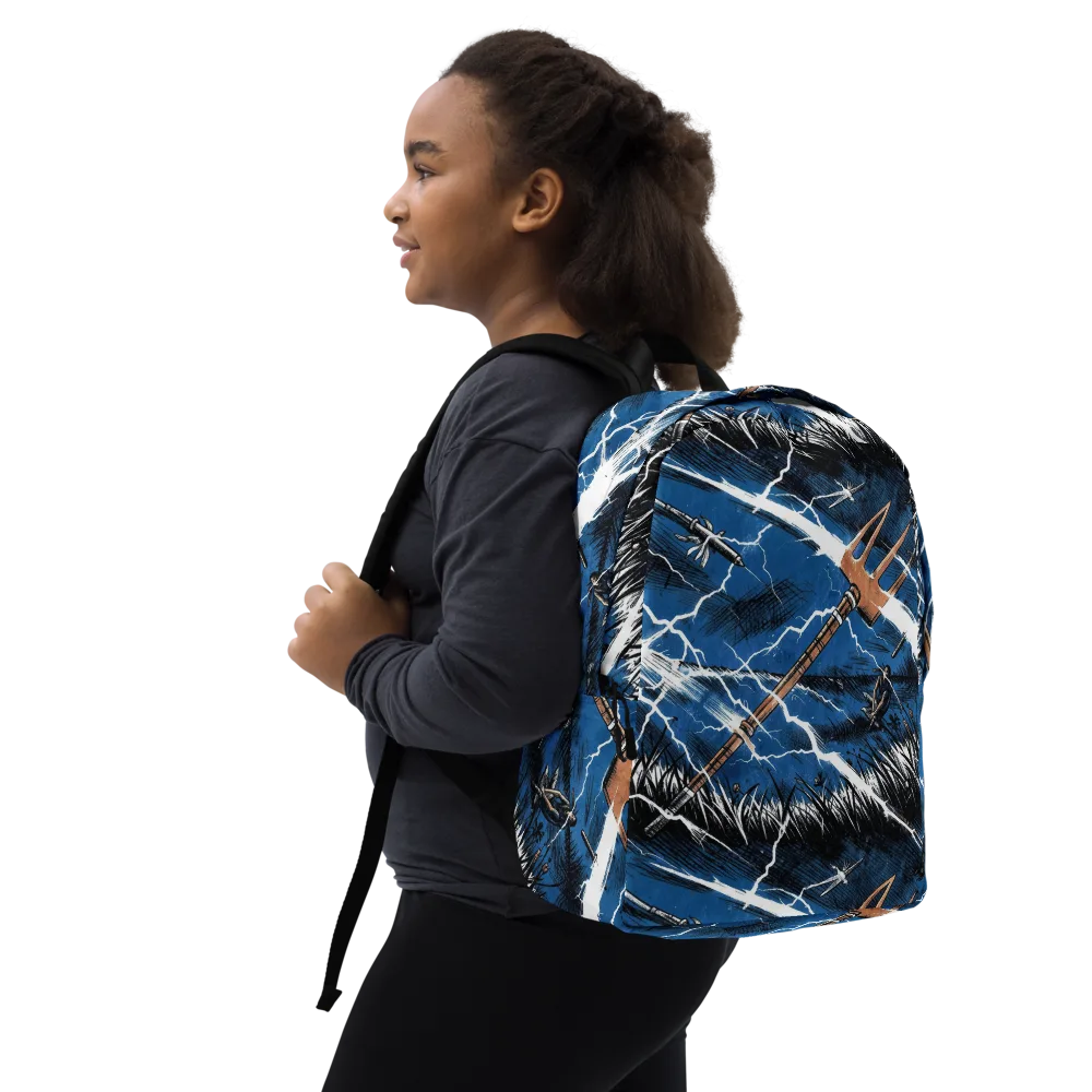 Neptune’s Static on Minimalist Backpack — Right Front