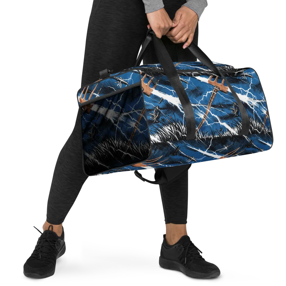 Neptune’s Static on Duffle Bag — Right Front