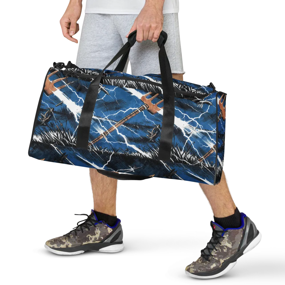 Neptune’s Static on Duffle Bag — Front