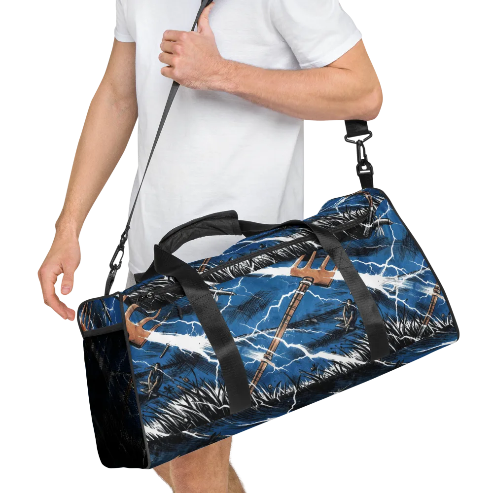 Neptune’s Static on Duffle Bag — Right Front