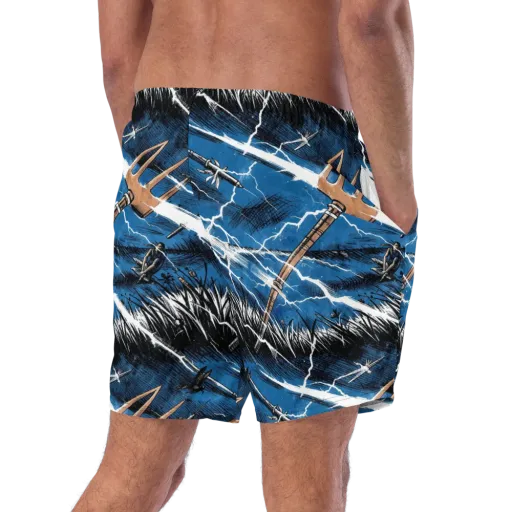 Neptune’s Static on a Swim Trunks
