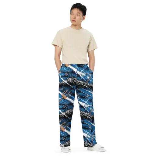 Neptune’s Static on a Wide-Leg Pants