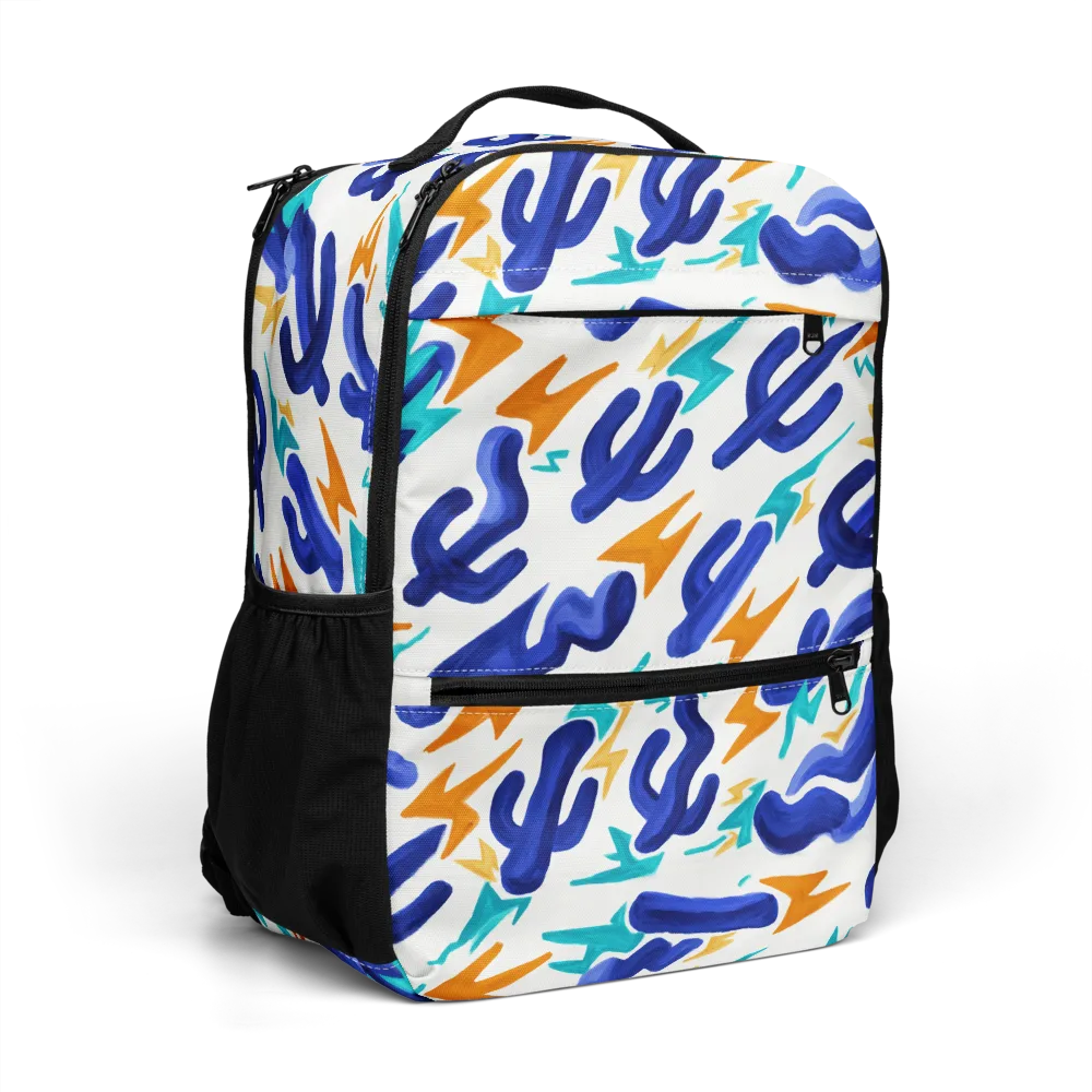 Bluebolt on Utility Backpack — Right Front