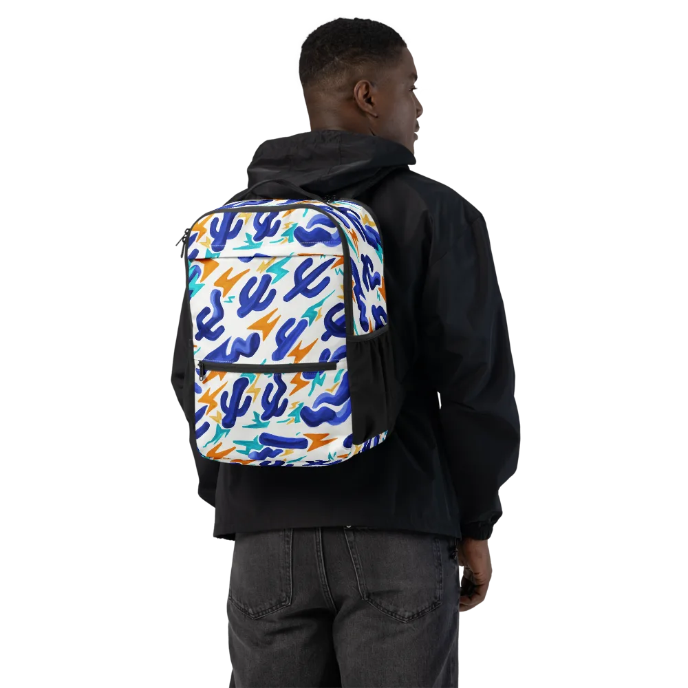 Bluebolt on Utility Backpack — Back