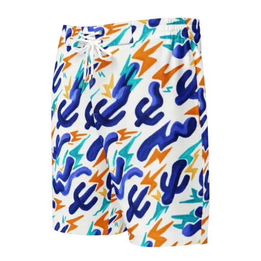Bluebolt on a Men's Board Shorts